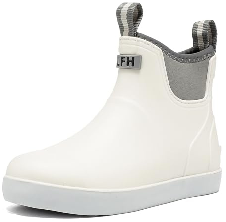 Foinledr Bottines Caoutchouc Femme, Impermeable Antidérapant Légères Jardinage Chaussures