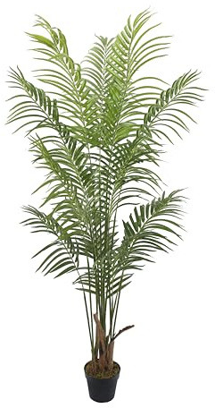 BONERVA | Palmera Deco 180 cm Altura | Planta Artificial para Decorar Interiores: hogares, Negocios y hoteles | Sin Mantenimiento