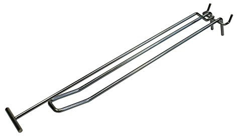 GERSO Lot de 50 crochets muraux perforés - Longueur = 30 cm