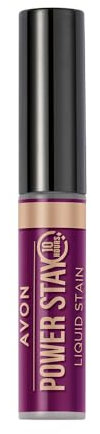 Avon Power Stay Lip Stain Smooch Proof for up to 10 hours of Comfortable Staying Power and a Satin Matte Finish, 3ml