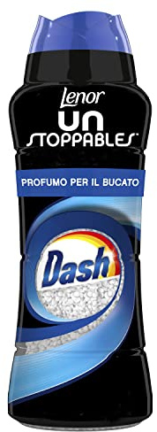 Lenor Parfum de linge avec perles de parfum pour la machine à laver, Unstoppables Dash, Pack maxi de 570 g, fraîcheur sans-arrêt pour le linge (jusqu'à 12 semaines dans le placard)