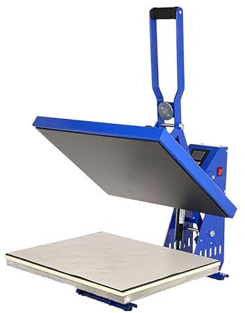 Lakenbroade Máquina de prensado en Caliente, máquina de prensado en Caliente semiautomática magnética Manual, versión Vertical Tipo Concha, máquina de Transferencia de prensas,40x50