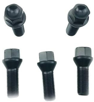 HZSMYXGS Bulloni Cerchioni Compatibile con E65 per E66 per E83 M14 X 1,25 MM Bullone di bloccaggio mozzo Ruota dell'auto Dadi Ruote Vite per prigionieri dei Pneumatici dell'auto 36136792152