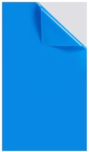 KATELUO Parches Piscina Autoadhesivos Reparación, 125 x 85 cm Grande Parches Piscina Bajo Agua Autoadhesivos, PVC Parche de Reparación de Piscina, para Piscinas Camas de Agua Botes Inflables