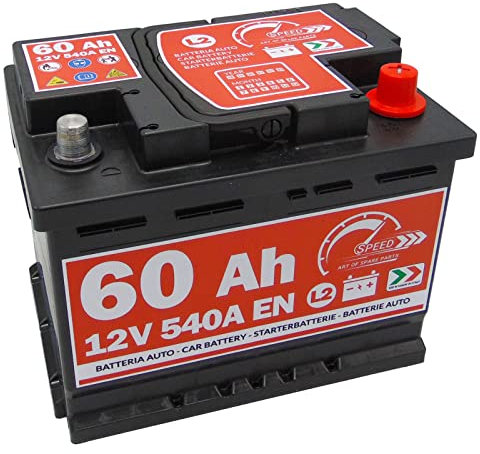 smc AUTOBATTERIE Speed L2 ORIGINAL - 60AH 12V 540A EN - Pluspol rechts