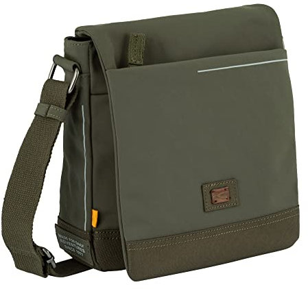 camel active City Herren Überschlagtasche Umhängetasche Mittelgroß Grün