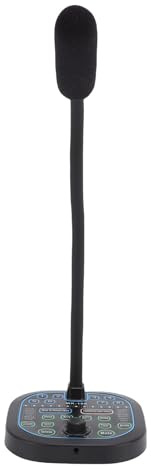 Sorandy Portable Voice Changer Set, Handheld Microphone Voice Changer, 16 Sound Effects, USB Type C Interface, 3.5mm Jack, Ideal for Mobile Phone,PC,Laptops,Game,Music Recording