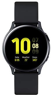 SAMSUNG SM-R830NZKAPHE Galaxy Watch Active 2 - Smartwatch de Aluminio, 40mm, Color Negro, Bluetooth [Versión española]