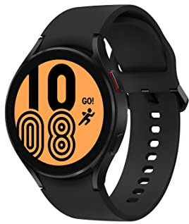 Samsung Galaxy Watch4 Smart Watch, Health Monitoring, Fitness Tracker, Long Lasting Battery, 4G, 44mm, Black (UK Version)