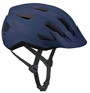 BBB Fahrradhelm für Erwachsene, Mountainbike und Rennrad, abnehmbares Visier und Insektennetz, Condor 2.0, Reisetasche, BHE-173T, Blue, L (58-62 cm), Matt Heritage Blau, L (58-62cm)