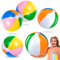 BBTO 5 Pezzi Pallone da Spiaggia Gonfiabile da 60 cm Palla da Piscina Giocattoli per Giochi Estivi all'Aperto Bomboniere Giocattoli per Piscina da Nuoto