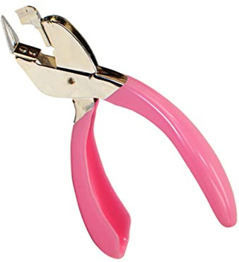 DIYEAH Handheld Staple Remover Tool Pink Puller for Office and School Use Portable Universal Stapler Removal Clip
