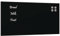 vidaXL Magnettafel Wandmontage Schwarz 80x40 cm Hartglas, Glastafel, Wand Magnettafel, magnetische Kreidetafel, magnetische Tafel, Schreibtafel