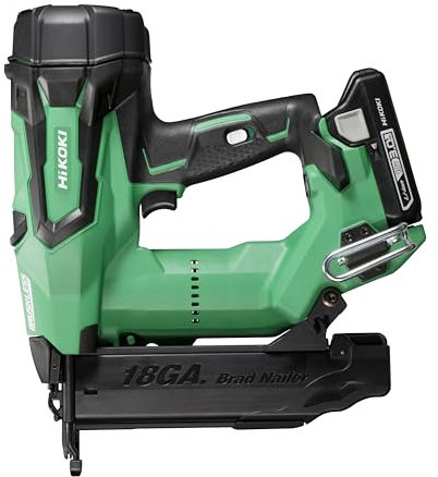 HiKOKI Akku-Nagler NT1850DBSL (18V, Li-ion, Brushless, Transportkoffer, inkl. 2x 3.0 Ah und Ladegerät)