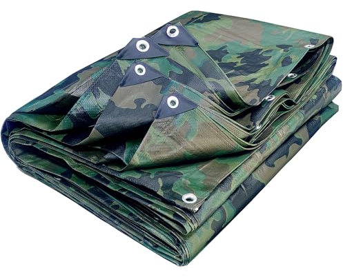 WERKA PRO Bâche Camouflage 130g/m2 3x4m