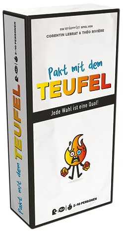 Lumberjacks Studio, Pakt mit dem Teufel, Partyspiel, Kartenspiel, 2-10 Spieler, Ab 16+ Jahren, 20 Minuten, Deutsch