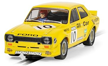 Scalextric Cars - C4590 Ford Escort MK1 All Car Equipe, Nick Whiting - Toy Slot Car for use with Race Tracks and Set - Gift Ideas for Kids and Adults, Scalextric Accessories