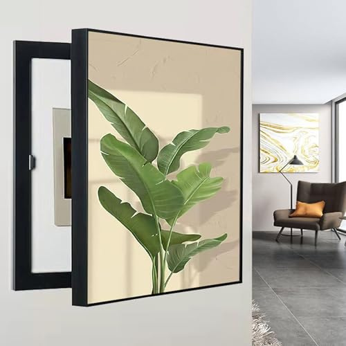 Electric Meter Box Cover - Decorative Wall Art for Breaker Panel, Creative Hanging Picture, Stylish Home Decor for Electrical Distribution Hide