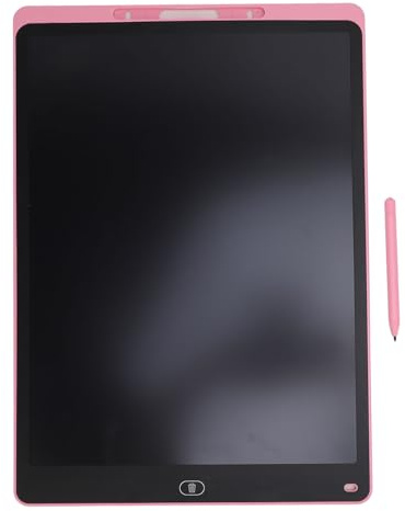 BRRNOO Tavoletta Grafica da 20 Pollici Schermo LCD per Scrittura a Mano Penna per Lavagna Elettronica da Colorare per Bambini Salute degli Occhi (PINK)