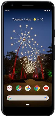 Google Pixel 3A XL Just Black 64GB (Renewed)