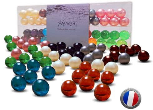 Set di 52 perle da bagno all'olio di soia naturale senza parabeni|8 incantevoli fragranze|perle da bagno idratanti e rilassanti|pelle liscia, morbida e profumata | Regali compleanno e San Valentino