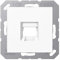 Jung A1569-15WEWW Modular Jack 1 Buchse A weiß ALPIN WEISS