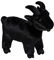 Ziege Plüschtier 30 cm, Ziege Kuscheltier für Mädchen, Junge-n & Babys, Kawai-i Goat Plüschfigur, Weich Ziege Plüsch Spielzeug, Realistische Ziege Plushie Geschenk für Kinder Erwachsene