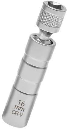 YPYMOD Chiave Candela 16mm, Chiave per Candele Auto, Universale Magnetico Flessibile Chiave Candela per la Riparazione Dell'auto per Rimuovere le Candele Dell'auto