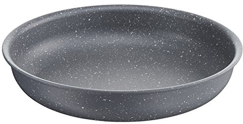 Lagostina Ingenio Induction Classico Padella, Alluminio Antiaderente, Effetto Pietra, 22 cm