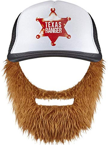 Horror-Shop Gorra de béisbol Hipster con la Barba