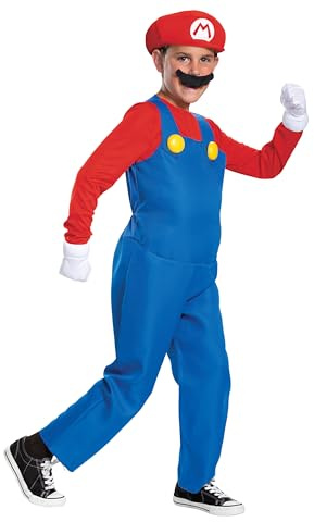 Disguise unisex - barn Deluxe Super Mario-kostym barn Kostym