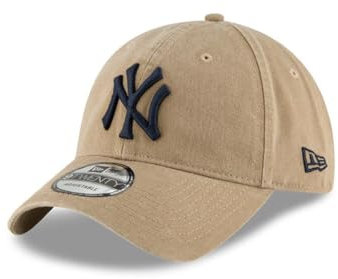 New Era New York Yankees MLB Core Classic Beige Verstellbare 9Twenty Cap - One-Size