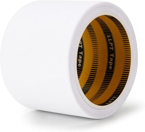 LLPT Cinta Termoadhesiva para Dobladillos 76mm x 5m Blanco | Cinta para Planchar sin Coser Premium Adhesiva y Durader para Sofásvaqueros Chaquetas Pantalones Cortinas y Decoraciones DIY