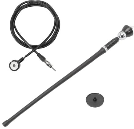 Attisfiera Marine Radio Antenne Flexible für Marine Boot Yacht ATV UTV Traktor LKW UKW RV Motorrad Ponton Antenne FM AM