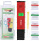 PH Meter Tester, Preciva 0.01 Resolution Digital Automatic Water PH Meters Hydroponics Pen with LCD Screen Large Backlit for Kitchen, Aquarium,Pool, Laboratory with Calibration Powder