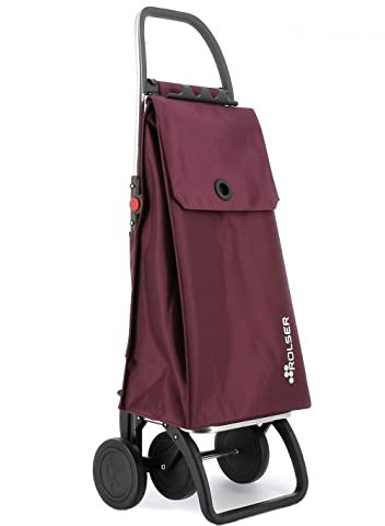 Carro Rolser Akanto MF 4 Ruedas Plegable - Burdeos