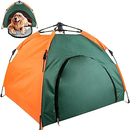 Haustierzelt tragbar faltbar für Hunde und Katzen wasserdicht für Reisen Camping Zelt Spielzelt im Freien Haus für Hunde und Katzen