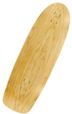 Blankes Skateboard-Deck mit doppeltem Schwanz, Ersatz für Longboard-Deck aus Holz, Heimdekor, konkaves Brett für Kunst, Malerei, Sport im Freien