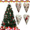 4Pcs Embroidery Kit,Christmas Embroidery Kits Cross Stitch Kits Christmas,Cross Stitch Kit with Needles and Thread,Xmas Tree Decoration Christmas Pattern Embroidery Gift Cross Stitch Kits for Beginner