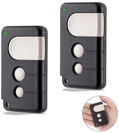 2pcs Handsender für TX4RUNI, TX2REV, 433,92MHz, Garagentoröffner Fernbedienung für 84335EML, 84333E, 94333E, 4335EML, für MotorLift 500, 700, 1000