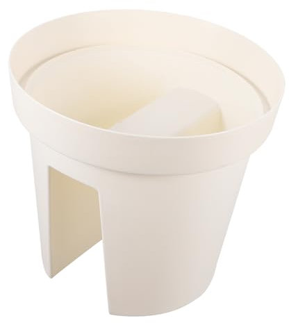 Milisten 1 Pièce Pot de Fleurs Plastique pour Conteneur de Jardin Style Simple Pratique pour Plantes Fleurs