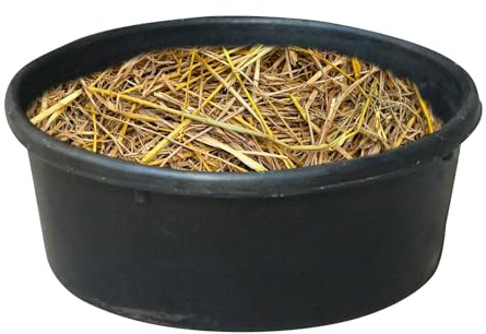 De Goma,Cubo De Alimentación para Ganado De 4 litros - Recipiente para Baño De Polvo Y Bebedero Al Aire Libre para Gato Pato Pollo Cabra