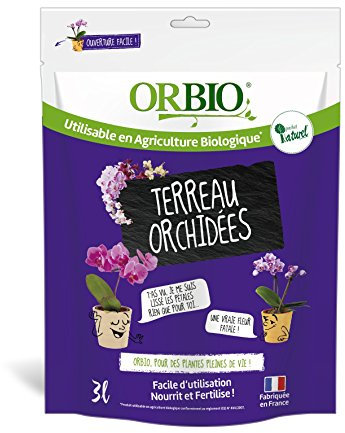 OR BIO Terreau Orchidées 3L | Stimule La Floraison | Produit 100% Naturel | Utilisable en Agriculture Biologique | Fabriqué en France, Violet