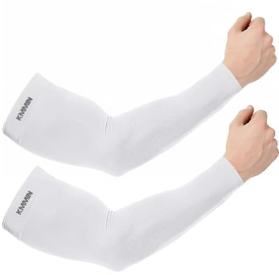 KMMIN Manicotto Braccio UV UPF 50 Protezione Maniche di Ghiaccio Raffreddamento moderato Sport all'aperto Guidare Guanti protettivi Coprire Il Tatuaggio
