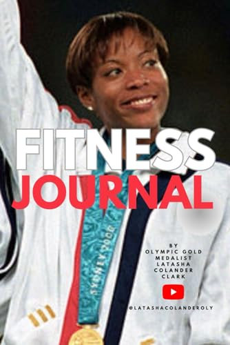 Fitness Journal by US Olympic Gold Medalist, 6X9, 100 pages