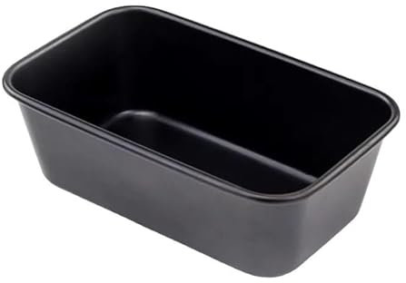 Harlams Loaf Tin - Non Stick Bakeware - Baking Tin - Bread Loaf Tin - for Baking Bread, Cakes and Much More - Reinforced Rim - Fridge Freezer and Dishwasher Safe - Carbon Steel - 24 x 14.5 x 6.5 cm