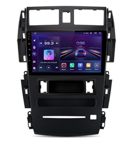 JINFOLI V1 Wireless Carplay 256GB 2 Din Android Auto Autoradio Fit, for NISSAN, Teana J31 2004-2007 Lettore multimediale GPS Autoradio Impianto audio stereo per auto(WIFI (1GB 16GB) V1)