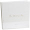 Amore By Juliana - 'Our Wedding Day' Grey Floral Photo Album - 5 x 7 / 50 pages - Keepsake Marriage Gift & Present