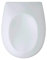 WENKO Toilettensitz Mod. Varoni mit Absenkautomatik, hygienischer WC-Sitz mit Schnellbefestigung, aus stabilem antibakteriellem Duroplast, 35 x 44,5 cm, Weiß