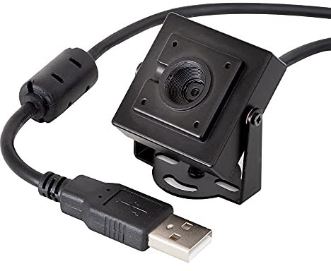 Arducam 4K 8MP IMX219 Autofocus USB Camera Module with Metal Case, 1080P Mini UVC USB2.0 Video Webcam with Microphone, 3.3ft/1m Cable for Computer, Laptop, Raspberry Pi, Jetson Nano